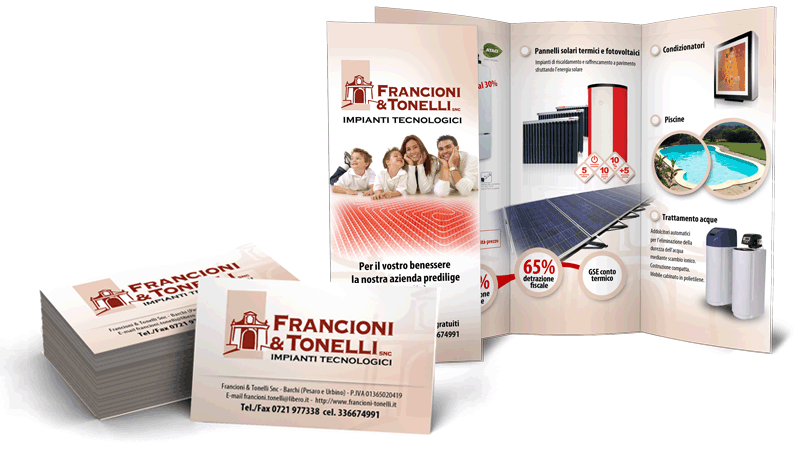 progettazione brochure